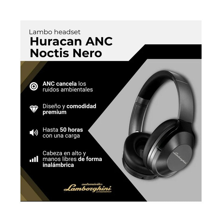 AUDÍFONOS LAMBORGHINI HURACAN NOCTIS